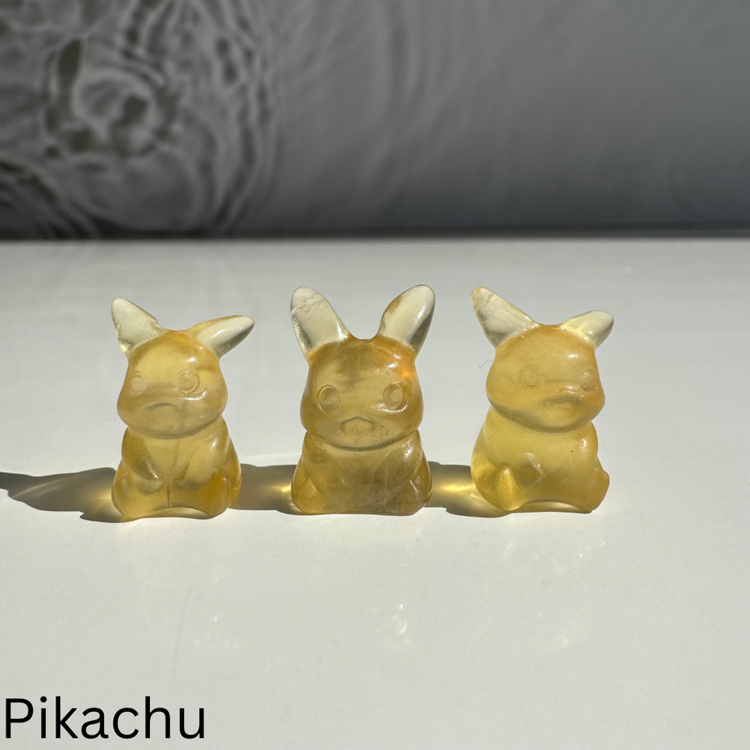 Mini Pikachu Figurine