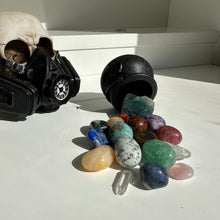 Load image into Gallery viewer, Crystal Confetti Cauldron - Milky Way Creations - Sydney - Crystal - Crystals - Candles - Soap - Howlite - Amethyst - Ethically Sources - Stones - gemstones - wholesale - amazonite
