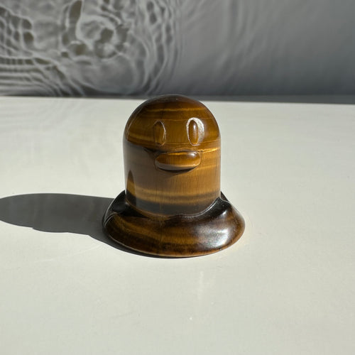 Tigers Eye Diglett Figurine - Milky Way Creations - Sydney - Crystal - Crystals - Candles - Soap - Howlite - Amethyst - Ethically Sources - Stones - gemstones - wholesale - amazonite