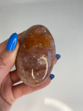 Load image into Gallery viewer, Fire Quartz Palm Stone - Milky Way Creations - Sydney - Crystal - Crystals - Candles - Soap - Howlite - Amethyst - Ethically Sources - Stones - gemstones - wholesale - amazonite
