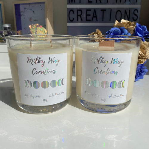 XX-Large Soy Candle - Milky Way Creations - Sydney - Crystal - Crystals - Candles - Soap - Howlite - Amethyst - Ethically Sources - Stones - gemstones - wholesale - amazonite