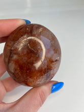 Load image into Gallery viewer, Fire Quartz Palm Stone - Milky Way Creations - Sydney - Crystal - Crystals - Candles - Soap - Howlite - Amethyst - Ethically Sources - Stones - gemstones - wholesale - amazonite

