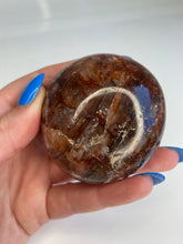 Load image into Gallery viewer, Fire Quartz Palm Stone - Milky Way Creations - Sydney - Crystal - Crystals - Candles - Soap - Howlite - Amethyst - Ethically Sources - Stones - gemstones - wholesale - amazonite
