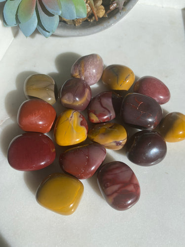 Mookaite Tumbles - Milky Way Creations - Sydney - Crystal - Crystals - Candles - Soap - Howlite - Amethyst - Ethically Sources - Stones - gemstones - wholesale - amazonite