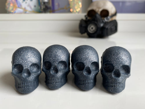 Shimmering Skull Melts - Milky Way Creations - Sydney - Crystal - Crystals - Candles - Soap - Howlite - Amethyst - Ethically Sources - Stones - gemstones - wholesale - amazonite