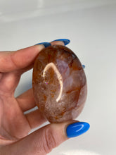 Load image into Gallery viewer, Fire Quartz Palm Stone - Milky Way Creations - Sydney - Crystal - Crystals - Candles - Soap - Howlite - Amethyst - Ethically Sources - Stones - gemstones - wholesale - amazonite
