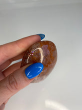Load image into Gallery viewer, Fire Quartz Palm Stone - Milky Way Creations - Sydney - Crystal - Crystals - Candles - Soap - Howlite - Amethyst - Ethically Sources - Stones - gemstones - wholesale - amazonite
